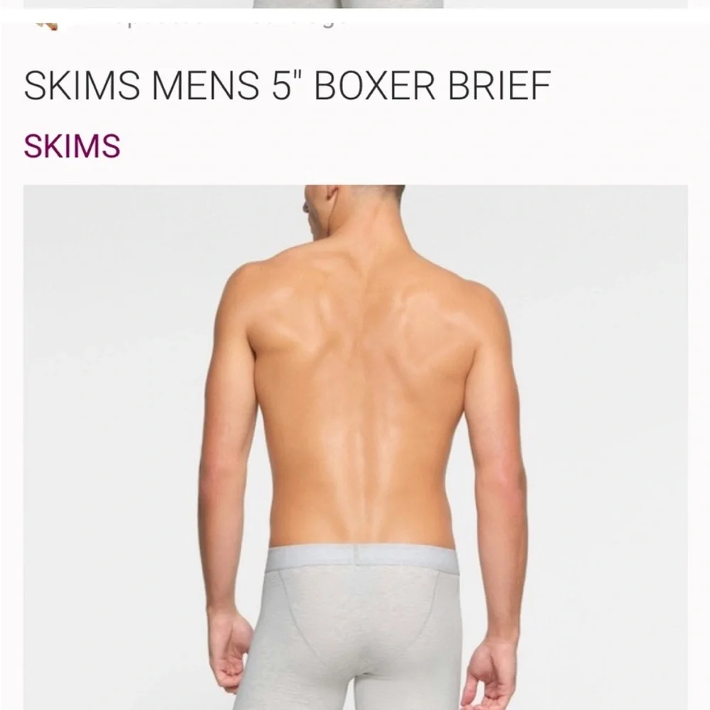 SKIMS Men's Boxer Briefs